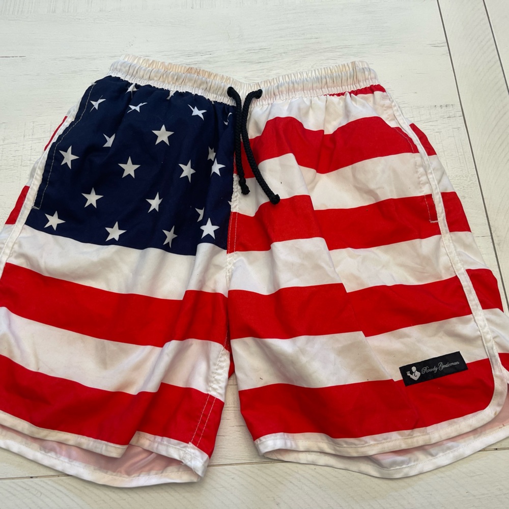 American Flag Bathing Suit - Men’s size Medium